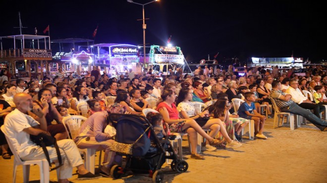 Aydın Büyükşehir in düzenlediği sinema geceleri Didim de devam ediyor