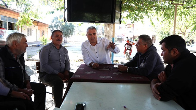 Aydın da CHP Meclis Üyeleri mahalleleri ziyaret etti