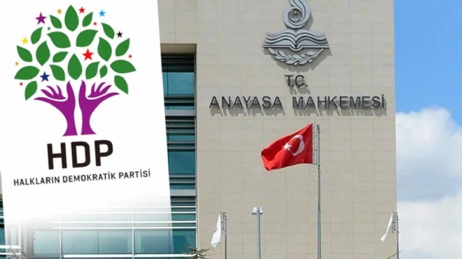 AYM, HDP nin  sözlü savunma  talebini reddetti