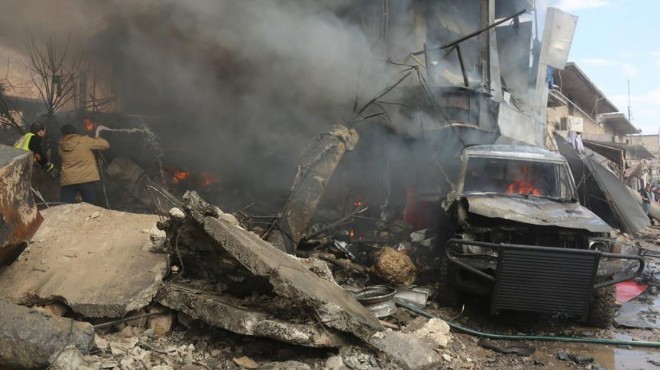 Azez de bomba yüklü araçla saldırı: 60 ölü