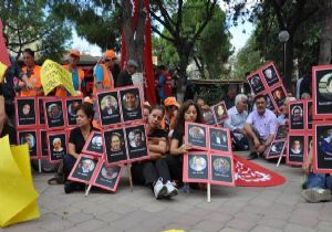 Söke deki Ankara protestosunda gözyaşı aktı