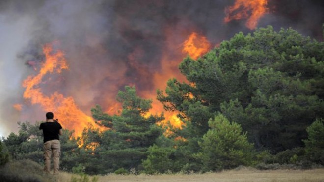 Bakanlıktan orman yangını risk haritası!
