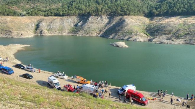 Baraj gölü 5 kişilik aileyi yuttu