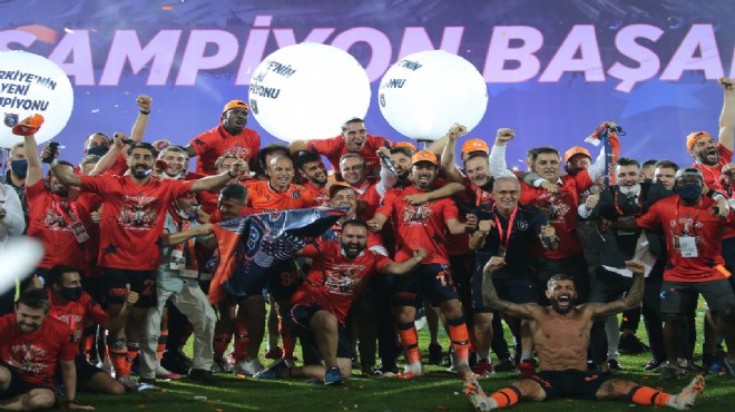 Başakşehir Futbol Kulübü şampiyon oldu!