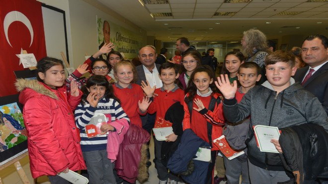 Başkan Arslan çevreci öğrencileri ödüllendirdi