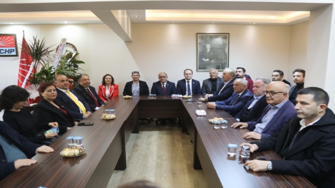 Başkan Çerçioğlu ndan CHP Aydın a hayırlı olsun ziyareti
