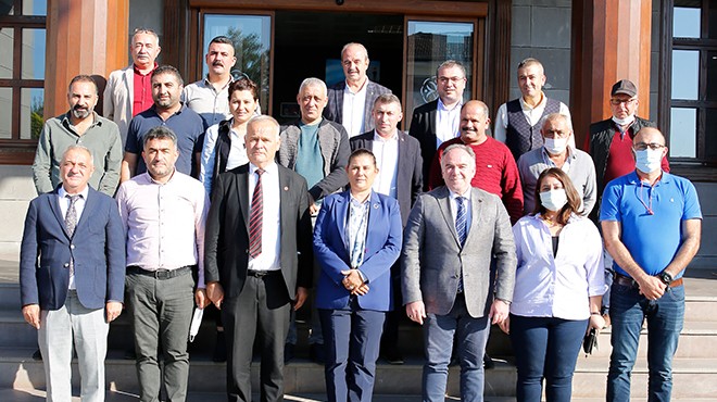 Başkan Çerçioğlu ndan Germencik Belediyesi ne ziyaret