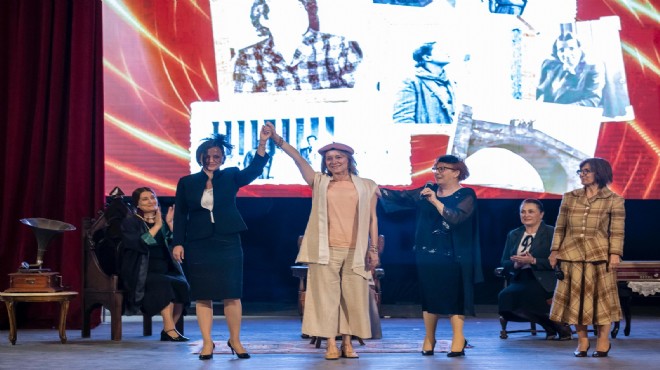 Başkan Mutlu, İlk kadın mimar Leyla Asım’ı canlandırdı