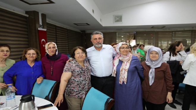 Başkan Sandal kadınlarla buluştu: Aydınlık bir Türkiye’ye uyanacağız