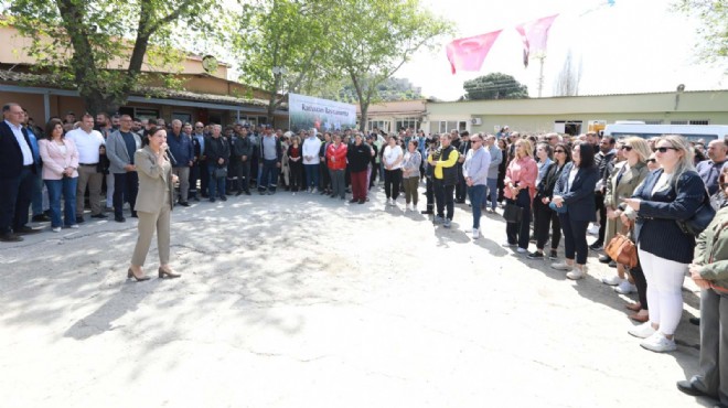 Başkan Sengel, belediye emekçileriyle bayramlaştı