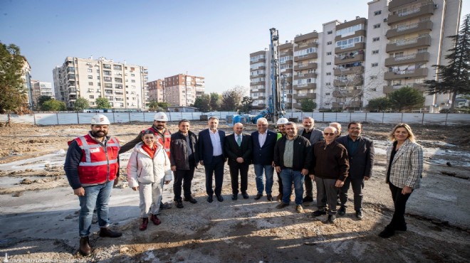 Başkan Soyer Bayraklı da sahaya indi: Heyecan veren yeni projeler var