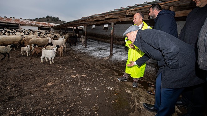 Başkan Soyer den çiftçiye ziyaret: Üretici vazgeçerse memleket çöker!