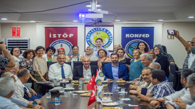Soyer’den Konyalılar Kültür ve Yardımlaşma Vakfı na ziyaret