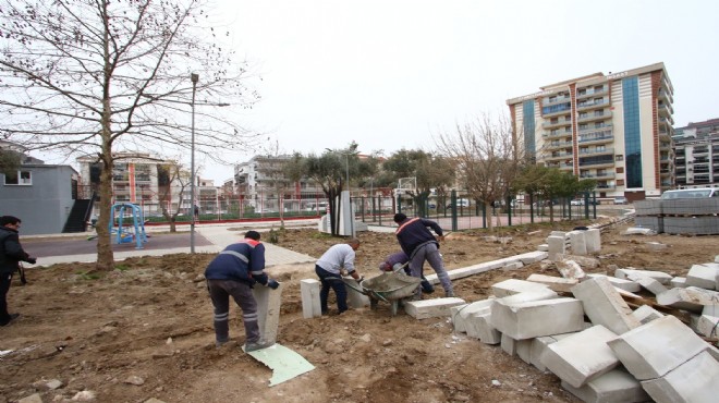 Bayraklı da Köy Enstitüleri Parkı yenileniyor