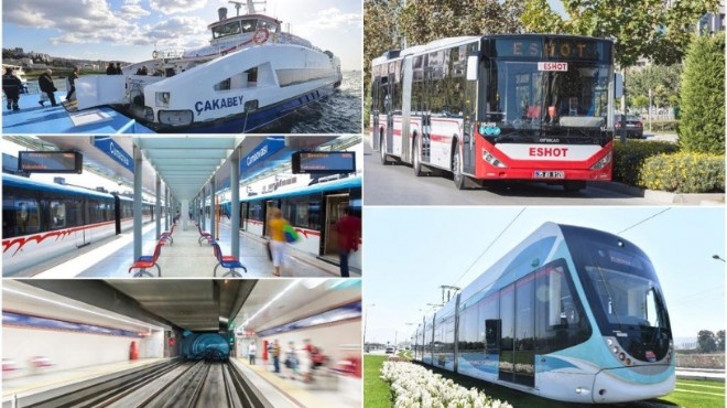 Bayramda İzmir ulaşımı yüzde 50 indirimli!