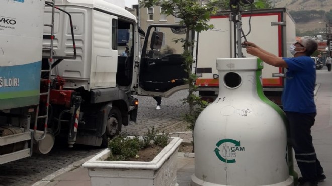 Bergama’da 1 ayda 11 ton atık şişe toplandı