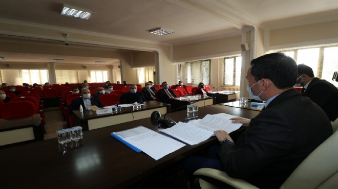 Bergama da yılın son meclisi toplandı
