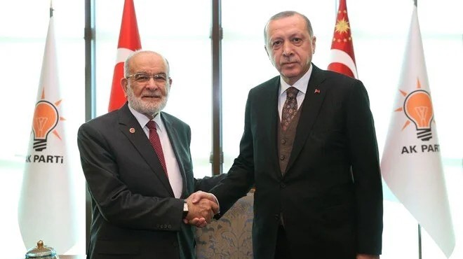 Beştepe de sürpriz Erdoğan-Karamollaoğlu görüşmesi