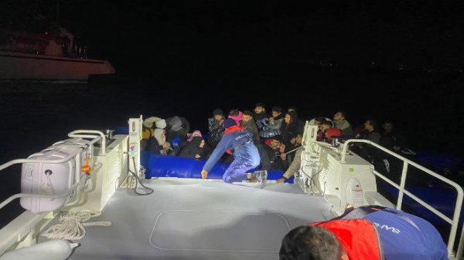Bodrum da 37 kaçak göçmen yakalandı