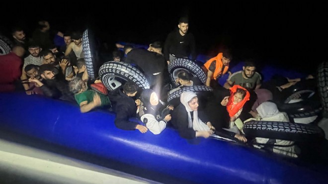 Bodrum’da 43 kaçak göçmen kurtarıldı