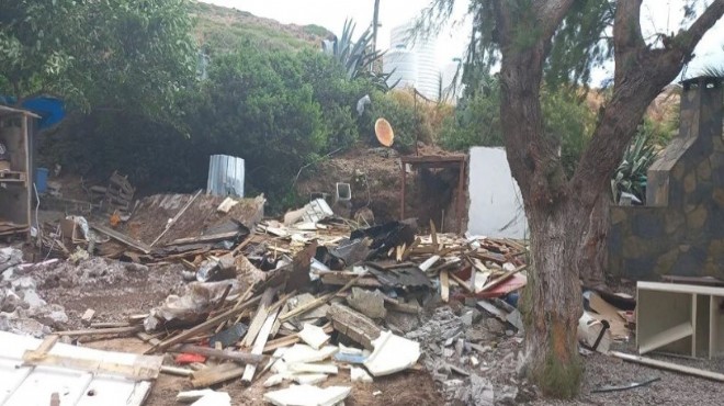 Bodrum da kaçak yapıların yıkımları devam ediyor