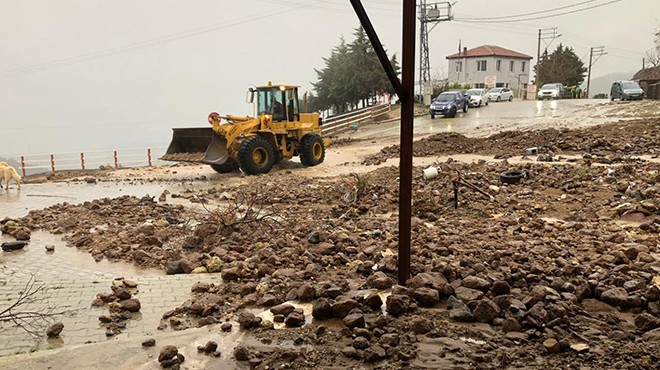 Bornova’da sel alarmı