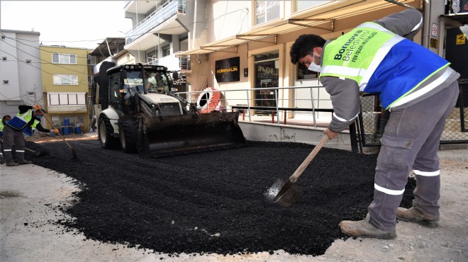 Bornova da sokaklar yenileniyor... Başkan İduğ: Kazılacak yola asfalt dökemeyiz!