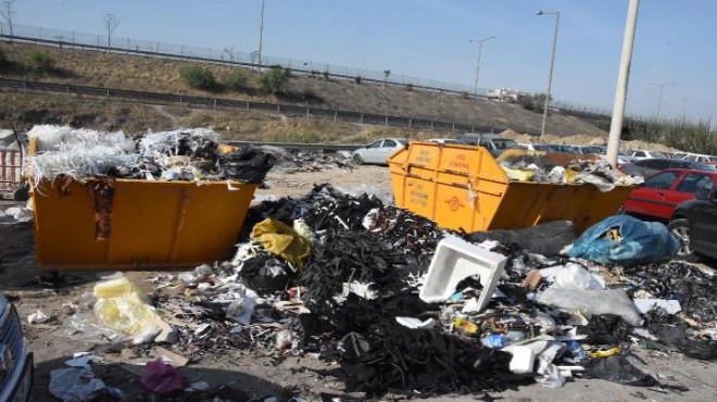 Bornova daki atıklar için uyarı: Ciddi risk var!