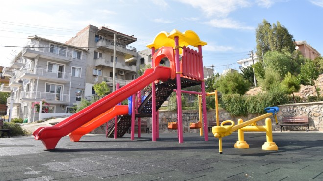 Bornova’nın parkları yenileniyor