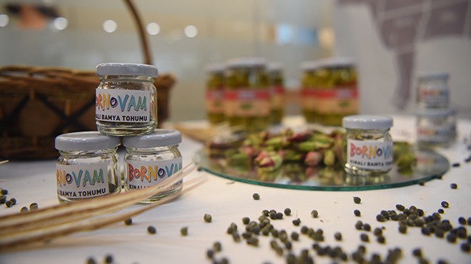 Bornova nın tescilli sebzesine farklı tatlar: Bamyalı Profiterol
