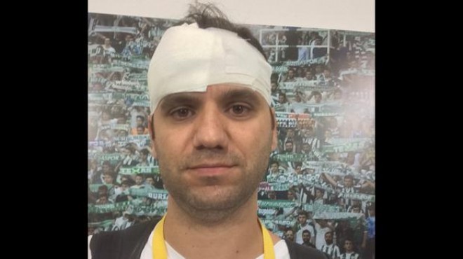 Bursaspor taraftarları 3 basın mensubunu yaraladı