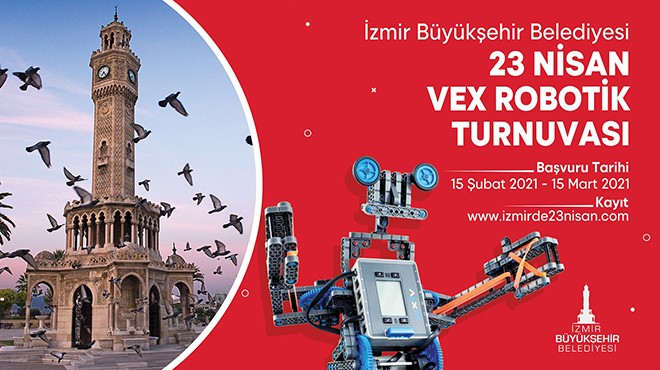 Büyükşehir den  robotik  turnuva