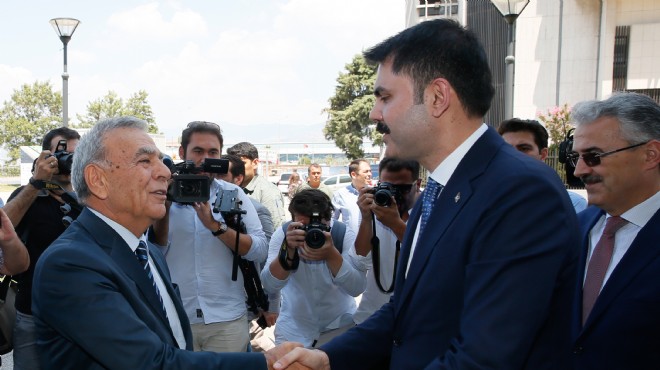 Büyükşehir de İzmir masası: Bakan ve Kocaoğlu ne konuştu?