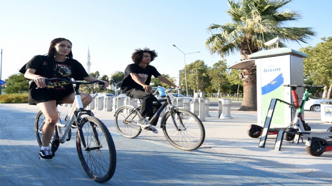 Büyükşehir in bisiklet uygulamasına yoğun ilgi!