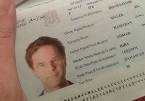 Başbakanın fotoğrafıyla sahte Suriye pasaportu çıkarttı