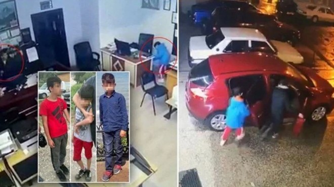 Çalıntı arabayla İstanbul a gelen 3 çocuk yakalandı