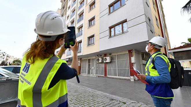 Çalışmalar başladı... İzmir de her binaya deprem karnesi