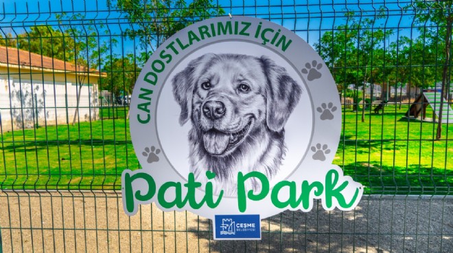 Çeşme’de köpekler için üç park daha hizmette!