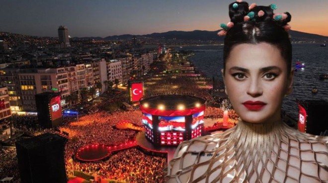 Ceylan Ertem den  İzmir  paylaşımı:  Konser iptal ettiren yobazlar, naber? 