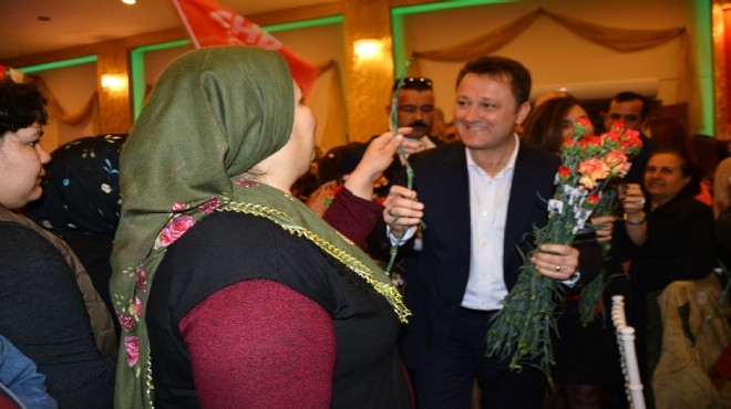 CHP adayı Aksoy: Menemen de kadın devrimi gerçekleştireceğiz
