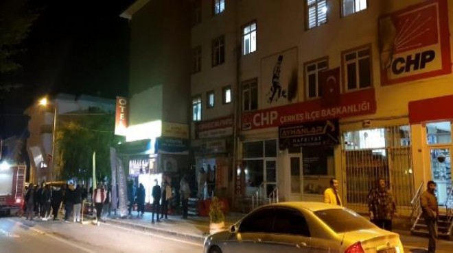 CHP binasına saldırıya tutuklama!