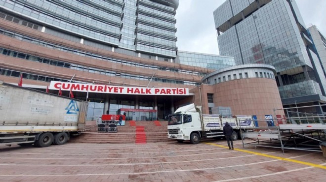 CHP Genel Merkezi nde  Kılıçdaroğlu  hareketliliği
