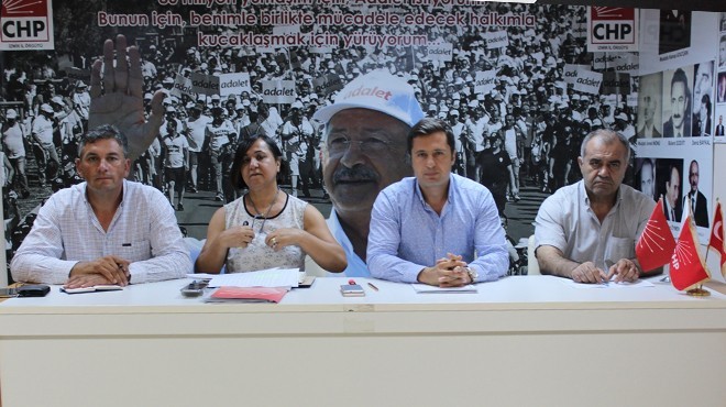 CHP İzmir de kritik toplantı: İl Başkanı Yücel den flaş açıklama