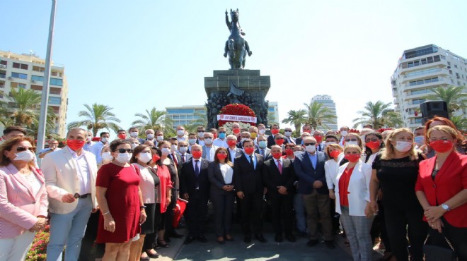 CHP İzmir den 9 Eylül töreni