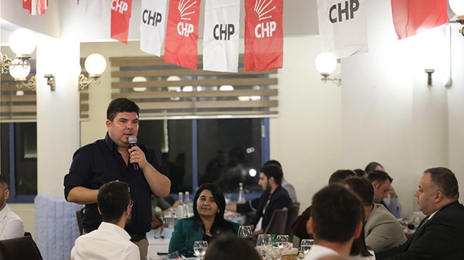 CHP İzmir gençliğinden birlik ve beraberlik yemeği