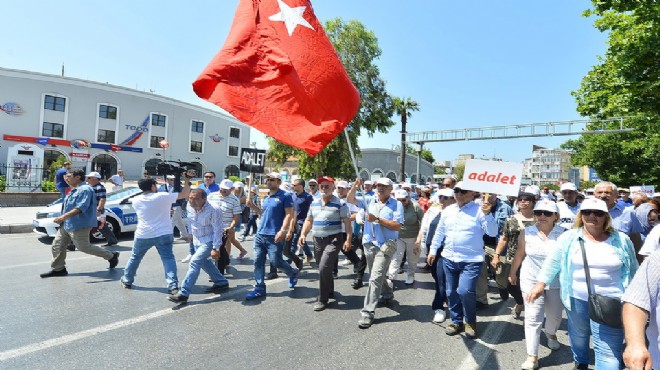 CHP İzmir in yürüyüşünde ilk gün raporu: Tam 20 bin adım!