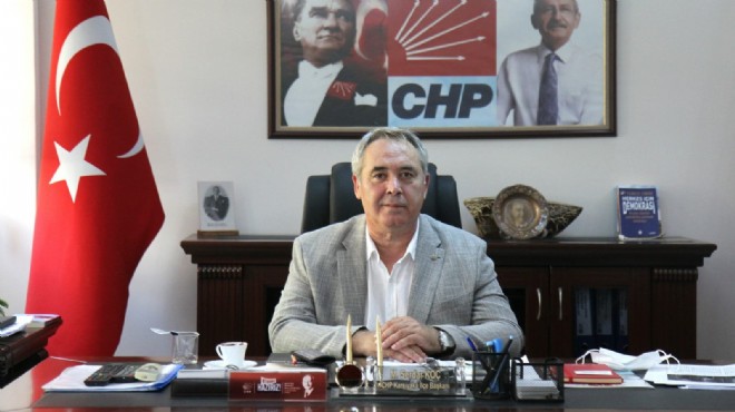 CHP Karşıyaka İlçe Başkanı Koç tan vekillik istifası!