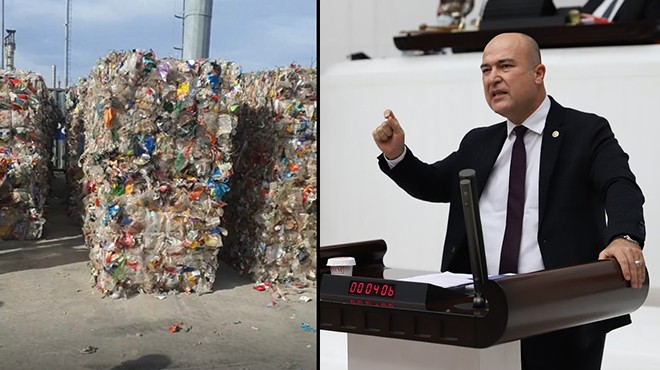 CHP li Bakan: 10 bin ton çöp aylardır Türkiye limanlarında bekliyor!
