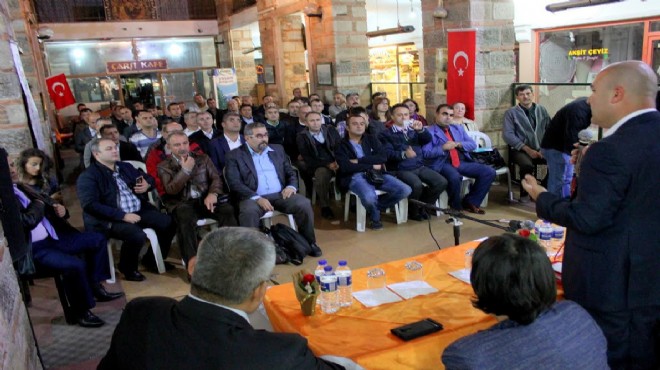 CHP li Bakan sivil memurları dinledi
