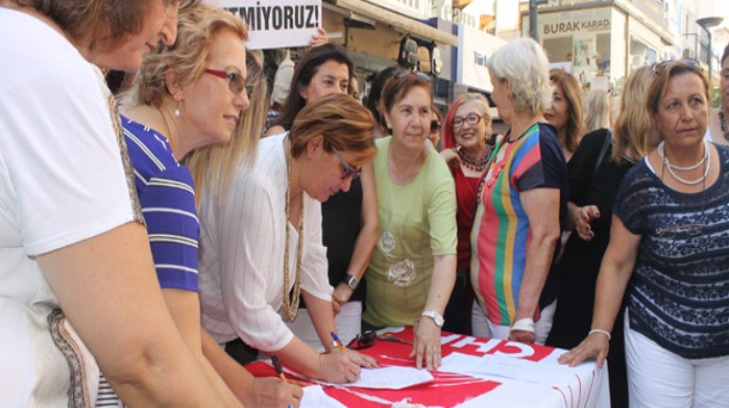 CHP’li kadınlardan o düzenlemeye karşı imza kampanyası
